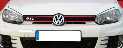 Φρύδια φανών VW Golf VI