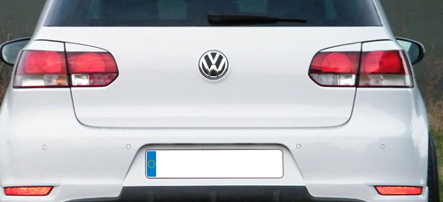 Πίσω φρύδια φανών VW Golf VI