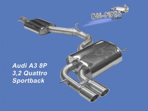 Εξάτμιση Audi A3 3.2 Quattro Τype 8P
