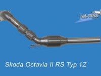 Εξάτμιση με Kat 70mm Skoda Octavia II